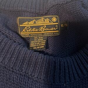 Men’s blue XL sweater. EUC